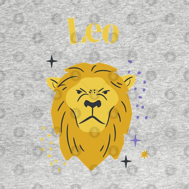 Leo Star Sign Zodiac Lion Astrology by Elysian Alcove